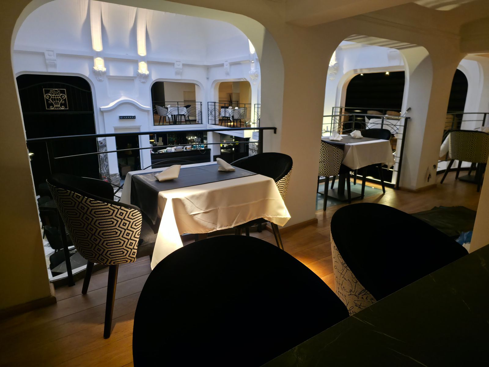 Table vue du dessus